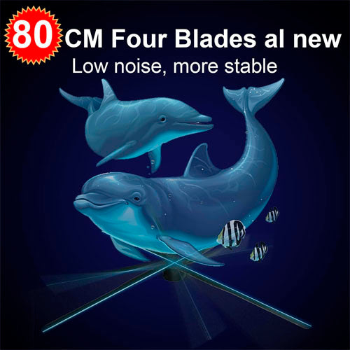 3D LED Holographic Fan