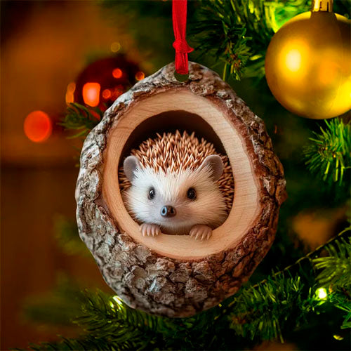 2D Acrylic Animal Christmas Ornamentš„