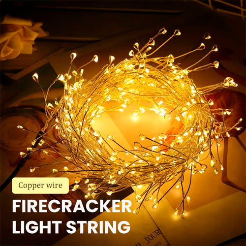 ✨Last Day Promotion🎁Copper Wire Firecracker Light String