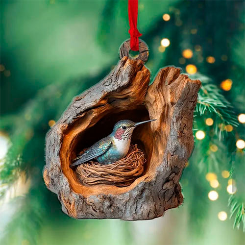 2D Acrylic Animal Christmas Ornamentš„