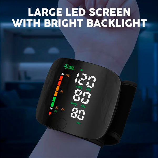 Wrist Blood Pressure Monitor With Artificial Intelligence 2025