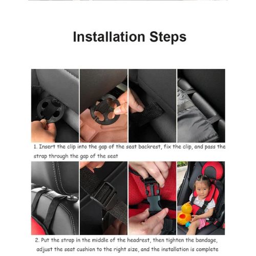 Auto Child Safety Seat Simple Car Portable Seat Belt