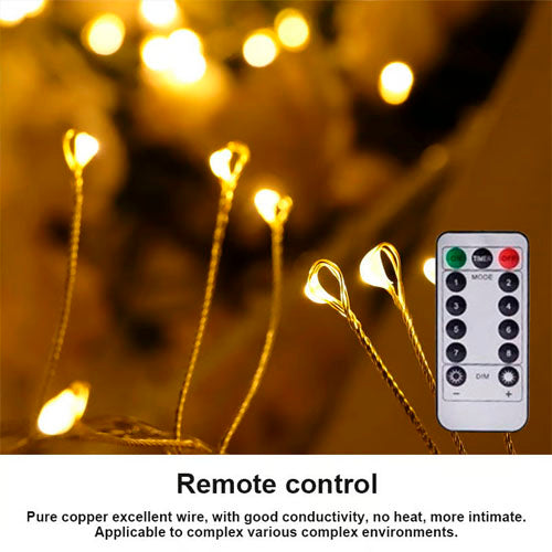 ✨Last Day Promotion🎁Copper Wire Firecracker Light String