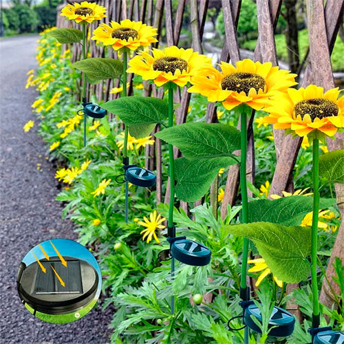 🌻Sunflower Solar Garden Stake Led Lights