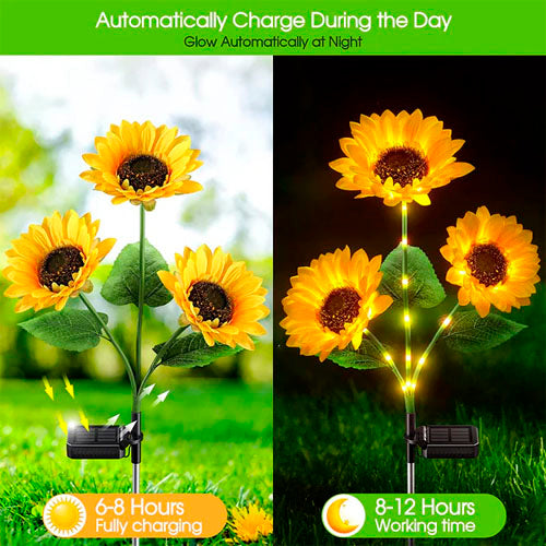 🌻Sunflower Solar Garden Stake Led Lights