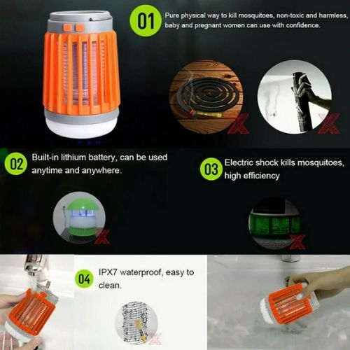 Killer-Flash™ Mosquito and Bug Killer Lamp For Indoor & Outdoor Camping