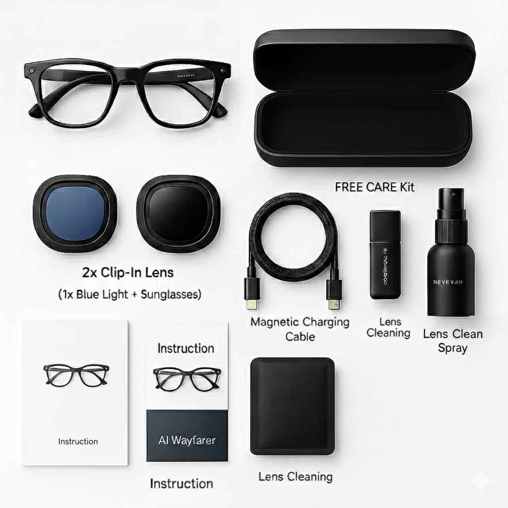 SmartVision™ AI-Powered Adaptive Glasses