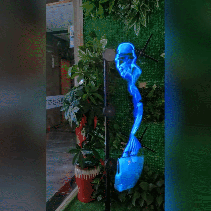 3D LED Holographic Fan