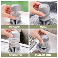 Multifunctional Pressing Cleaning Brush