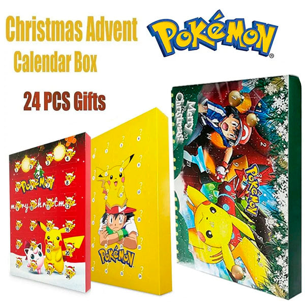24 Pcs Pokemon Advent Calendar Lumisly
