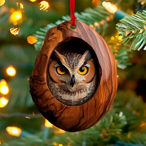 2D Acrylic Animal Christmas Ornament🔥