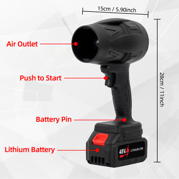 💥Turbo Jet Blower, Cordless Turbo Super Power Air Duster