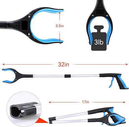 Newly Upgraded Foldable Grabber With 360° Swivel Clip