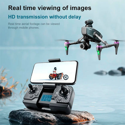❄🎄New Year's Special 2025⛄🔔 Drone with 8K camera for adults, v196 rc quadcopter with auto return, follow me, brushless motor, circular flight, waypoint, altitude hold, headless mode, 59 minutes long flight time!!