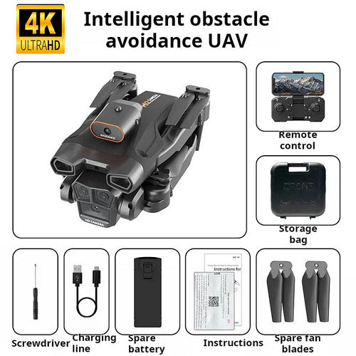 ❄🎄Neujahrsspecial 2025⛄🔔4K-Kamera geeignet für Erwachsene, ferngesteuerter Quadrocopter mit automatischer Rückkehr, bürstenlosem Motor, Kreisflug, Wegpunkten, Höhenhaltung, Headless-Modus, 28 Minuten lange Flugzeit.