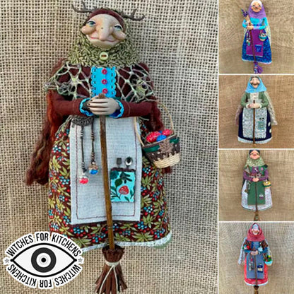 KITCHEN WITCH DOLLS  - made from scratch