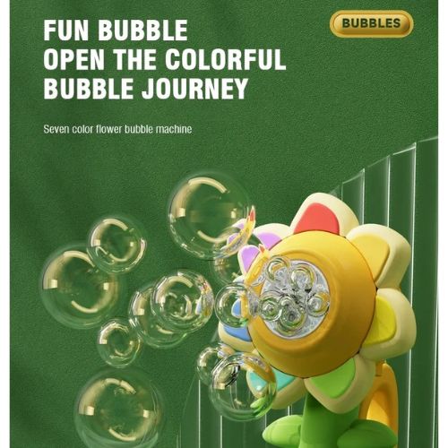 Fireworks Flower Bubble Machine - Duration 14 hours