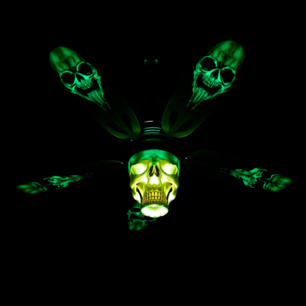 🎃 Halloween Skull Fan – Horror with style and freshness