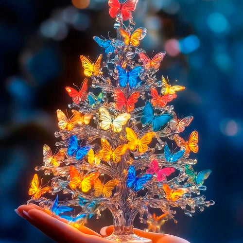 Butterfly Tree Of Tranquility And Peace