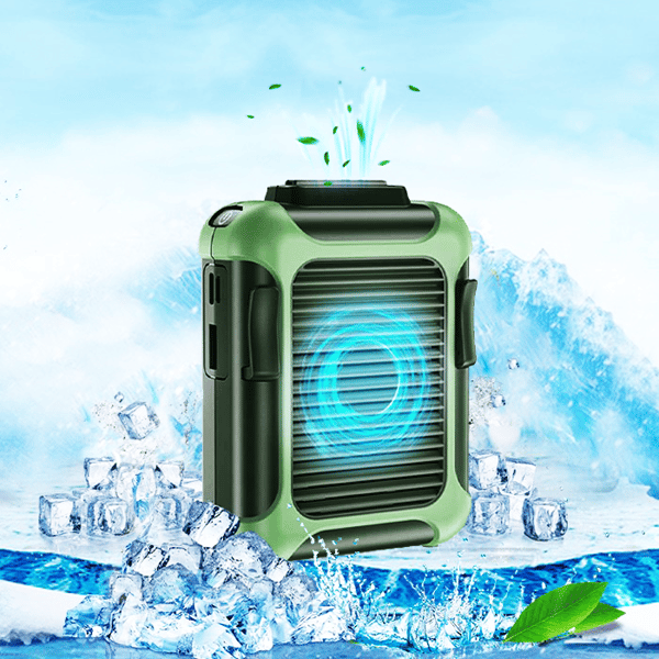 Portable Cooling Fan 4000mAH 16Hours Working Time