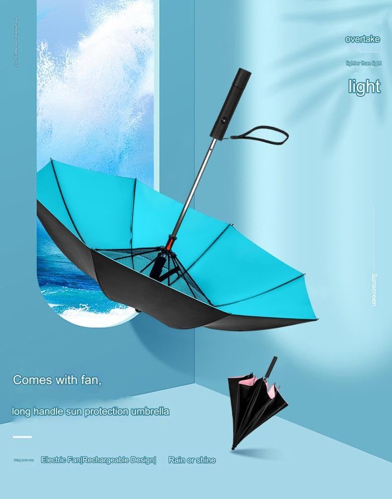 3 in 1 umbrella with fan