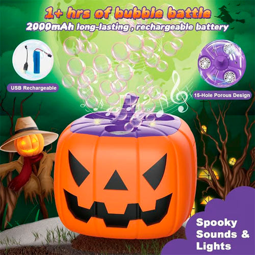 Reusable Halloween Bubble Fireworks Machine