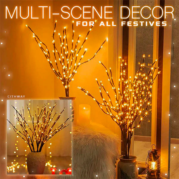 Decorative LED Lighted Branches