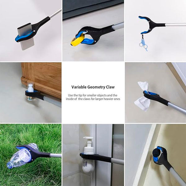 Foldable Grabber With 360° Swivel Clip
