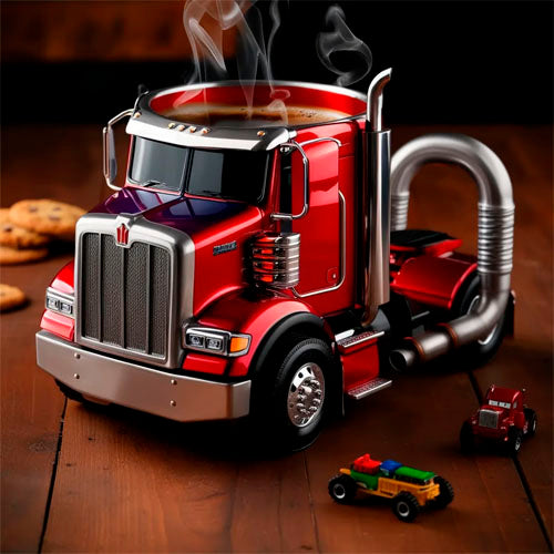 Semi-Truck Coffee Mugs
