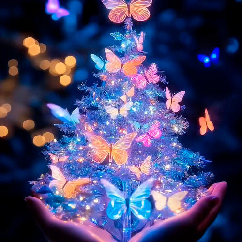 Butterfly Tree Of Tranquility And Peace