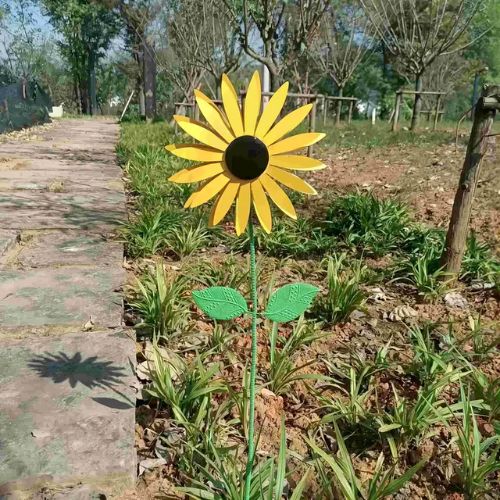 Sunflower Rotating Windmills