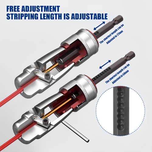 Wire Stripping and Twisting Tool