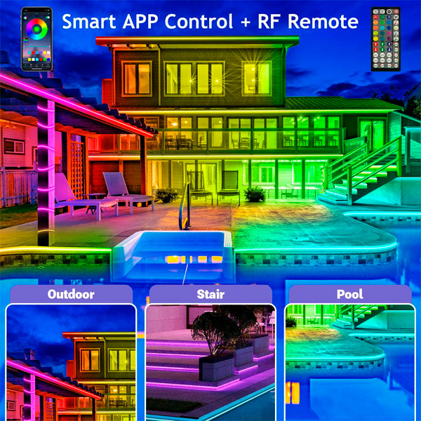 Fireworks Wi-Fi Bluetooth Smart Led For Outdoor