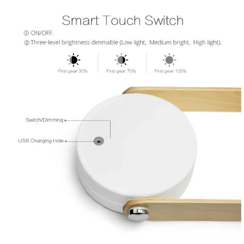 Best Design Products of Localityi-2024 folding LED reading lamp