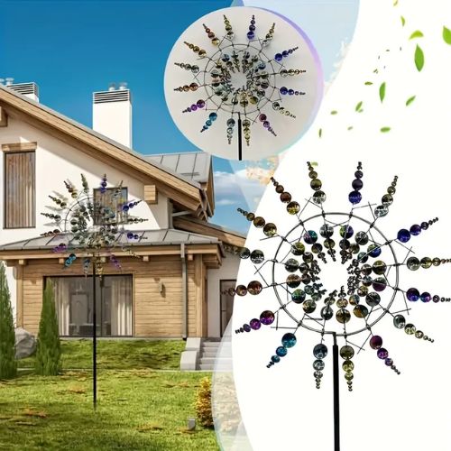 Magic Metal Windmill - Fireworks