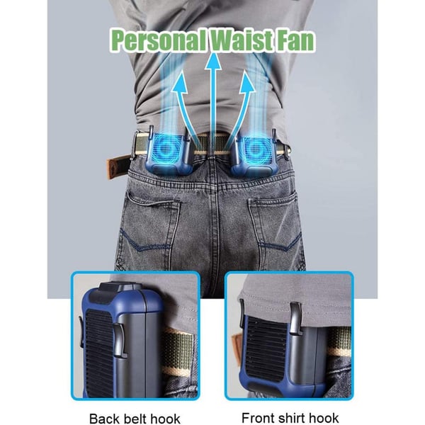 Portable Cooling Fan 4000mAH 16Hours Working Time