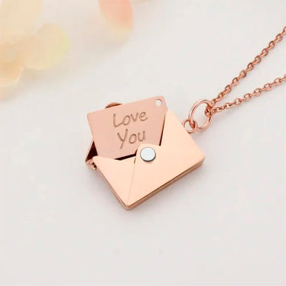 💗Love letter necklace📩 For Mother's Day