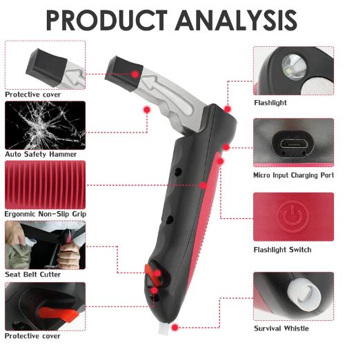 5 in 1 Car Handle Assist - 350K Steel