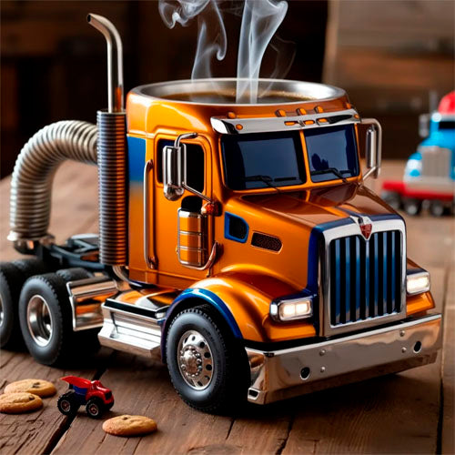 Semi-Truck Coffee Mugs