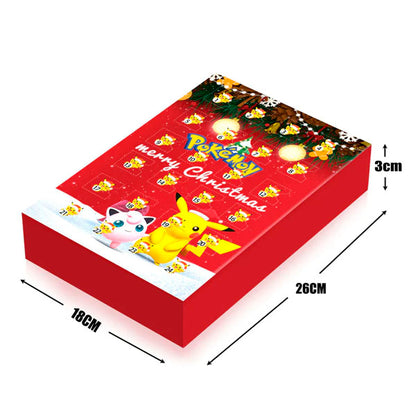 24 Pcs Pokemon Advent Calendar