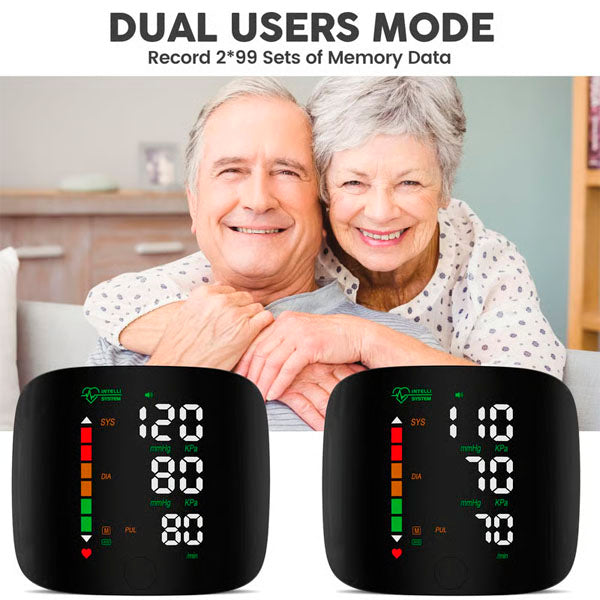 Wrist Blood Pressure Monitor With Artificial Intelligence 2025