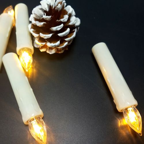 Flameless Christmas Candles - Duration 18 Hours