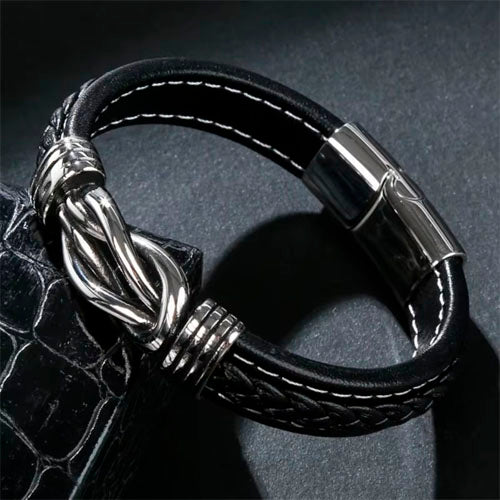 Son's Infinity Knot Bracelet Gift Set