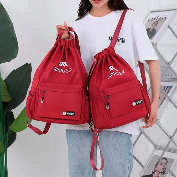 Sports Backpack Adjustable Drawstring