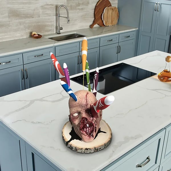 🔥Horror Skeleton Knife Stand