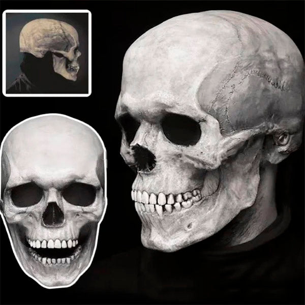 Full Head Skull Helmet with Movable Jaw💀