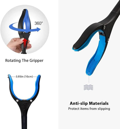 Newly Upgraded Foldable Grabber With 360° Swivel Clip