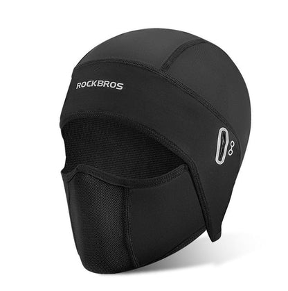 Ice silk face protection cycling hood