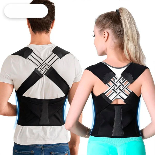 Adjustable Back Posture Belt Office Home Gym Unisex