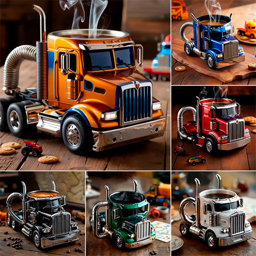 Semi-Truck Coffee Mugs
